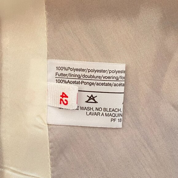 Vintage Skirt 1980s Pastel Print Maxi with Wide Pleats and A-line Shape - Picture 12 of 12